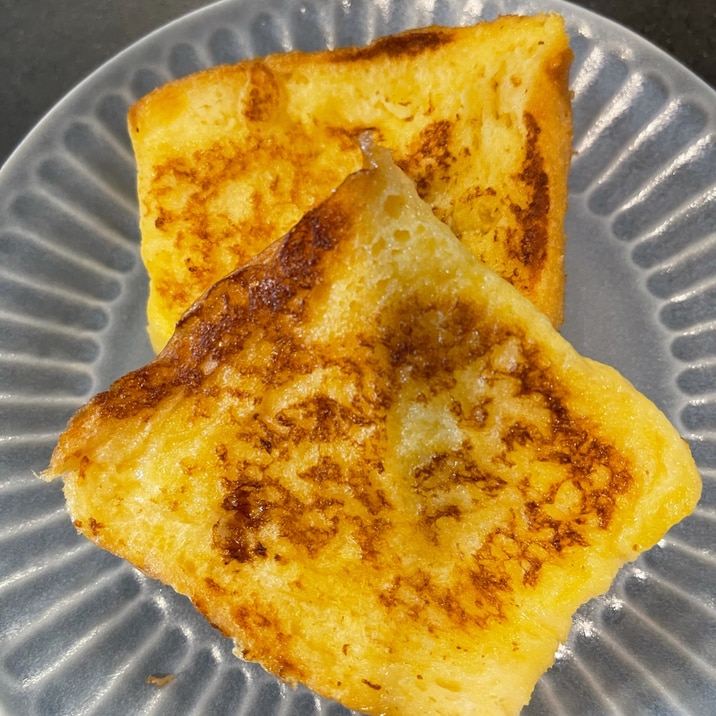 食パンで作る簡単フレンチトースト